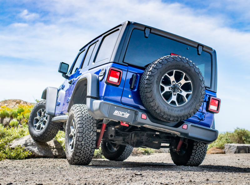 Borla 18-19 Jeep Wrangler JLU 2.0L AT/MT 4WD S Type (Climber) Catback Exhaust 140787