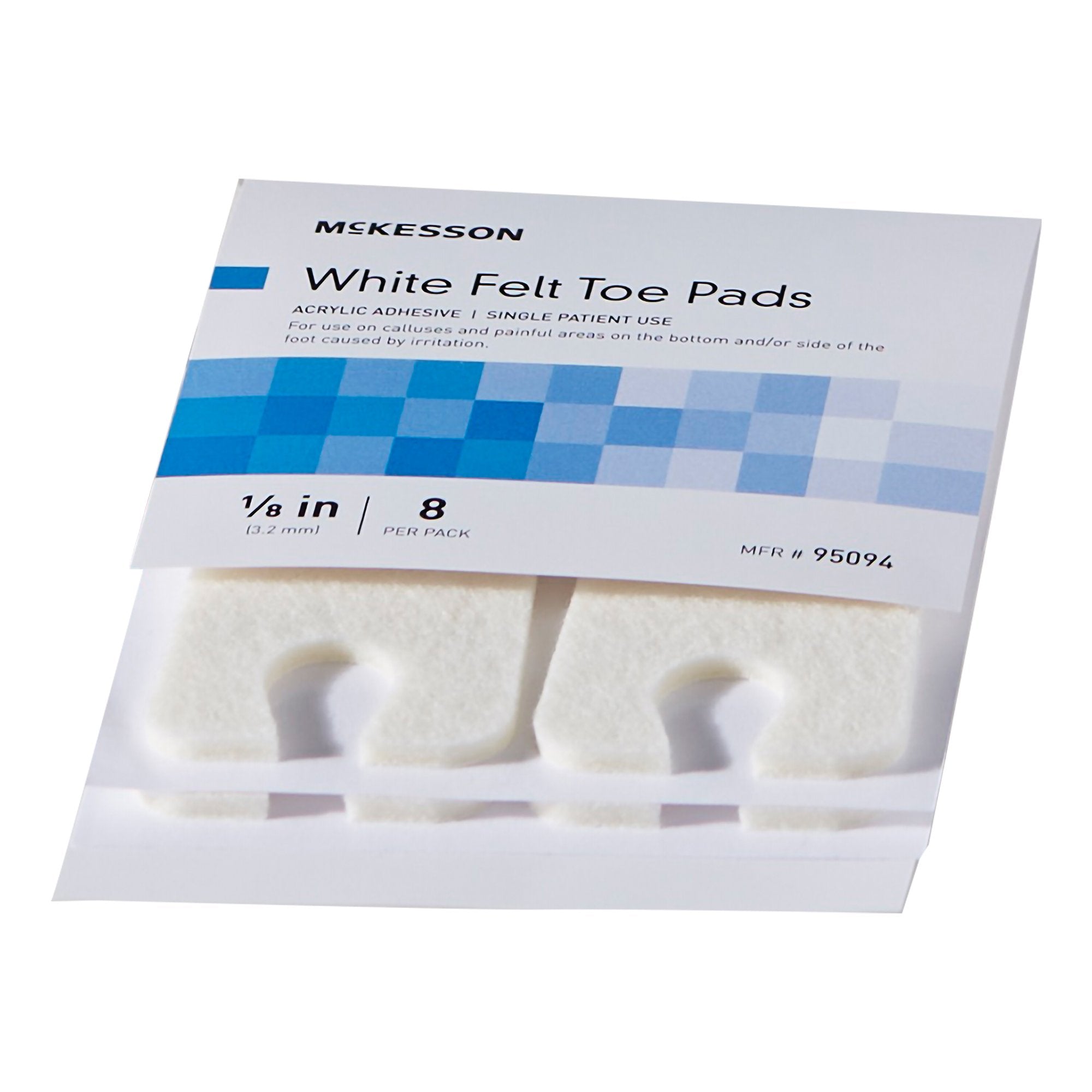 McKesson Pedi-Pads Toe and Callus Pad 95094