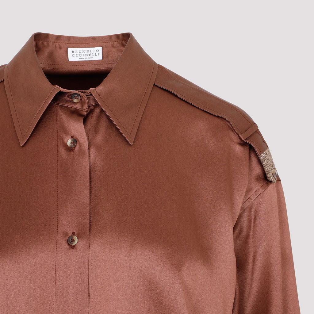 Brunello Cucinelli Silk Shirt Women
