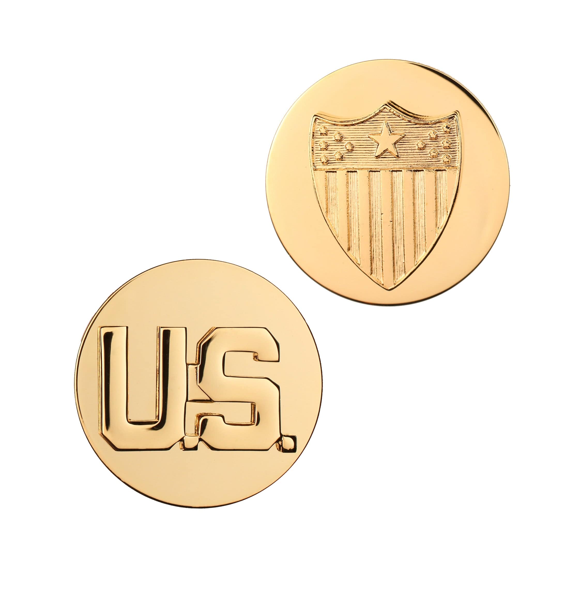 U.S. Army Adjutant General & U.S. STA-BRITE® Pin-on (pair)