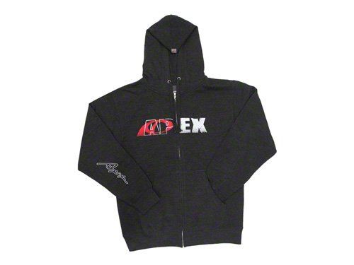 APEXi Signature Hoodie Color: Grey Size: Large *Discontinued
