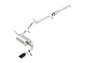 Borla 12-14 Jeep Wrangler V6 4WD Cat-Back 2.5inx2.25in Single Square Rolled Angle Cut Rear 140461BC