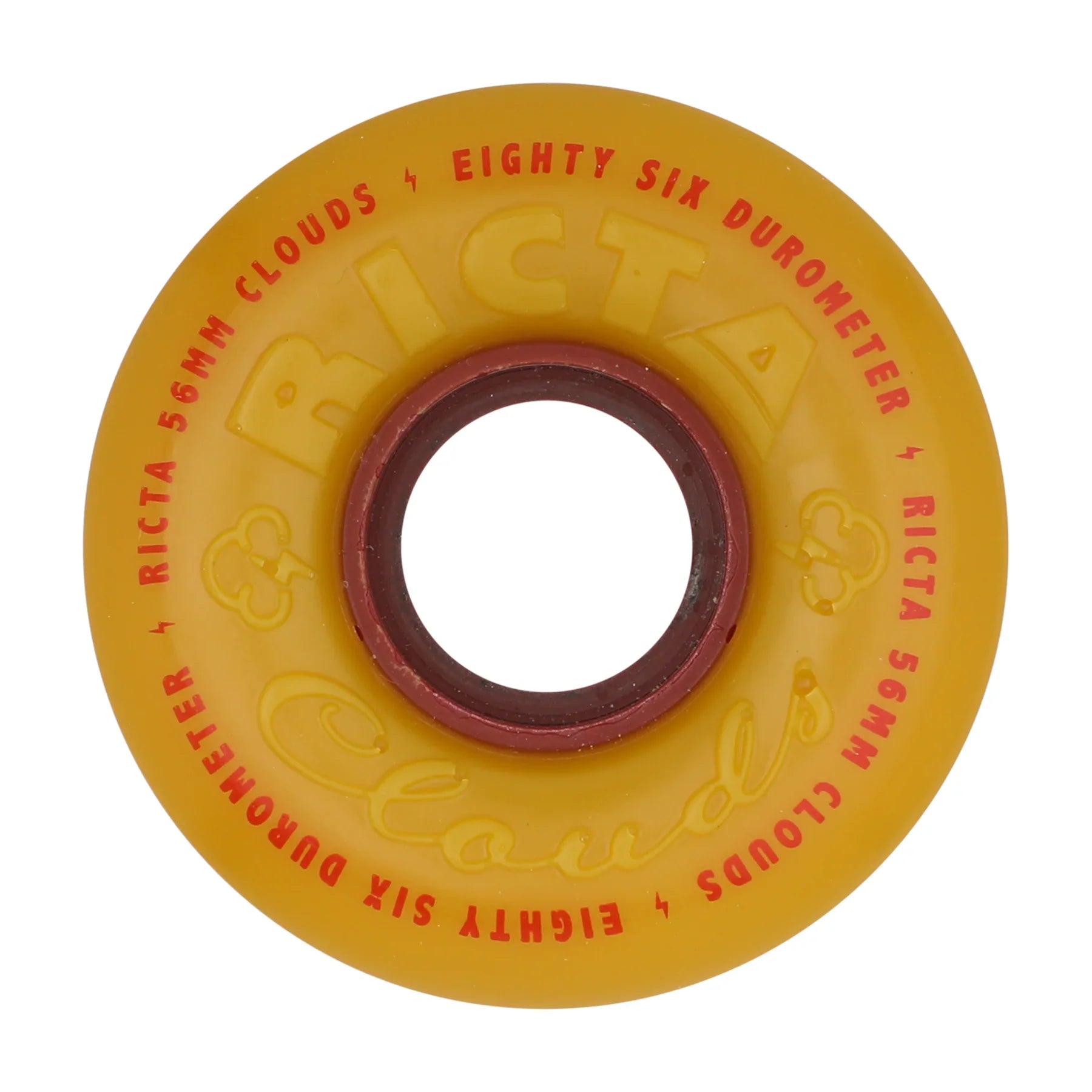 Ricta Clouds Wheels 56mm 86a - Mustard (Set)