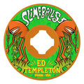 Slime Balls Ed Templeton Hardline Wheels 54mm 95a - Orange (Set of 4)