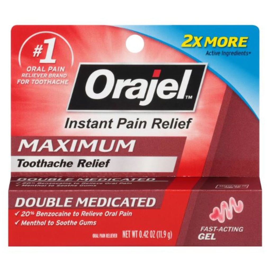 Orajel™ 3X Medicated for Toothache & Gum Gel Extra Strength 10310028313