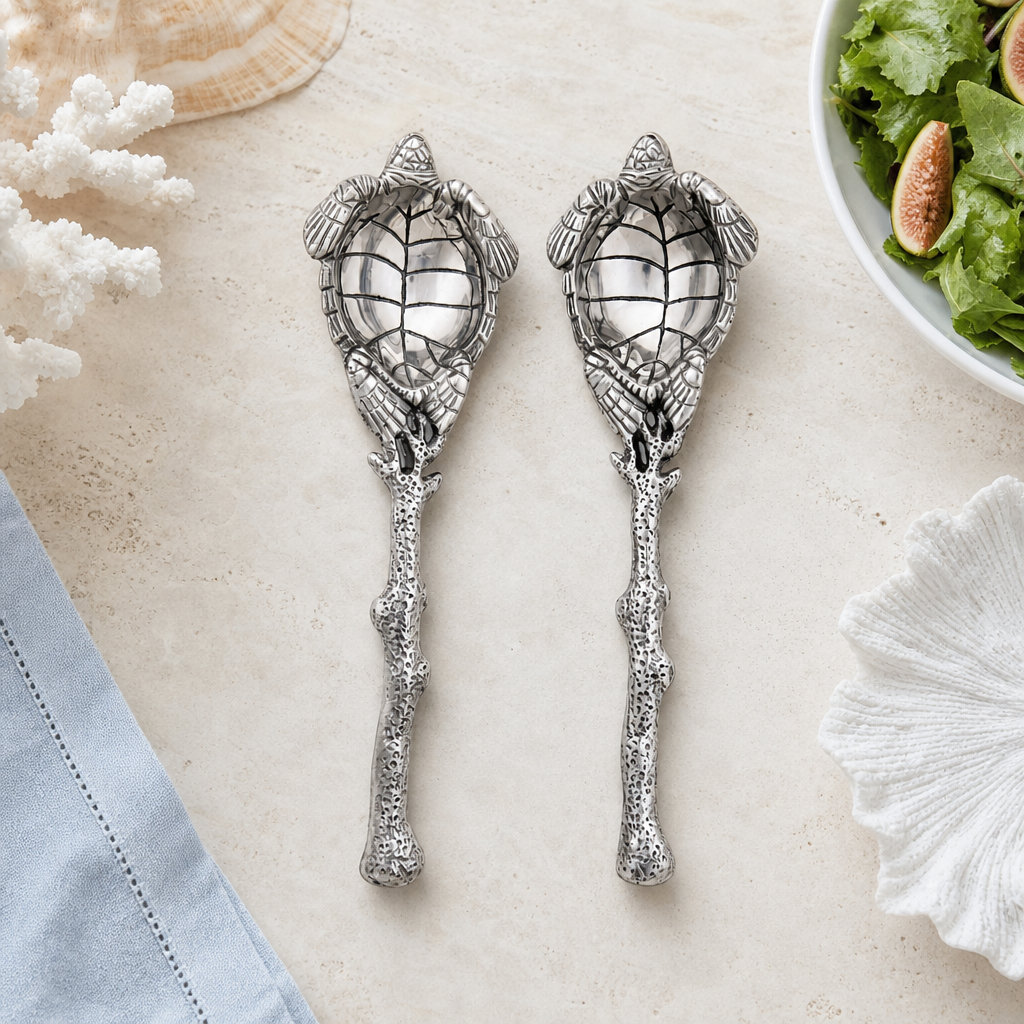 Sea Turtle Salad Servers