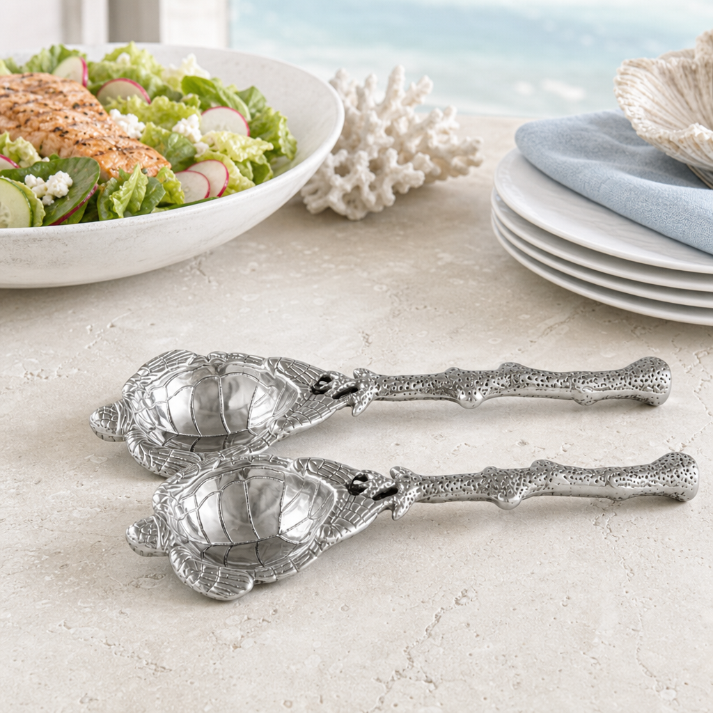 Sea Turtle Salad Servers