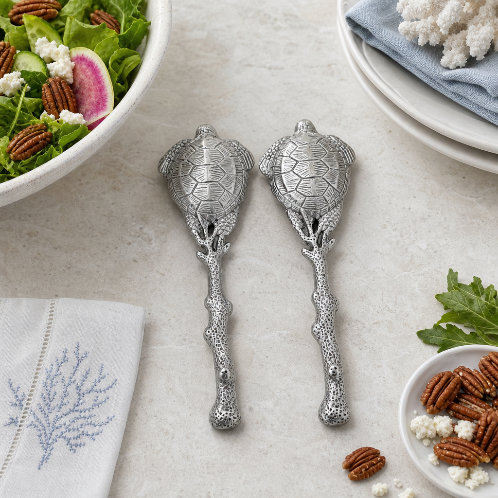Sea Turtle Salad Servers