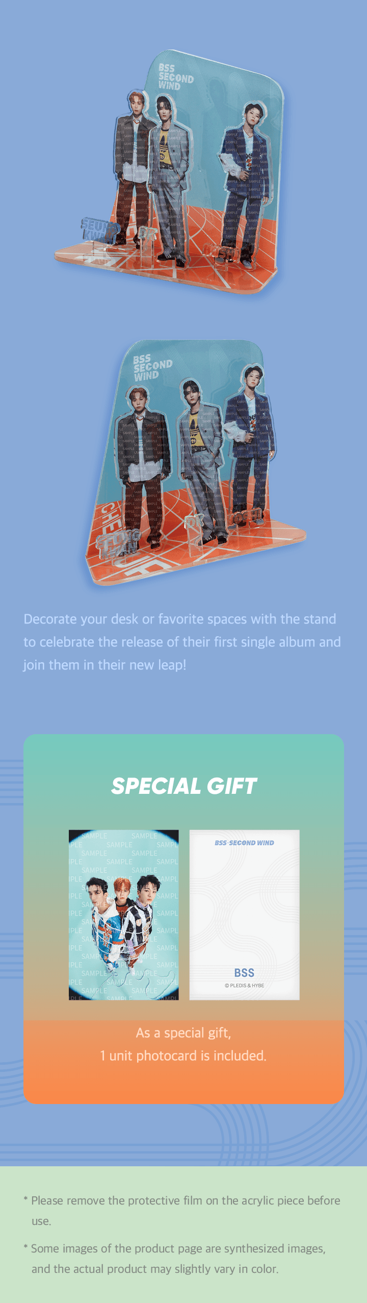 Seventeen Bss - Second Wind Merch