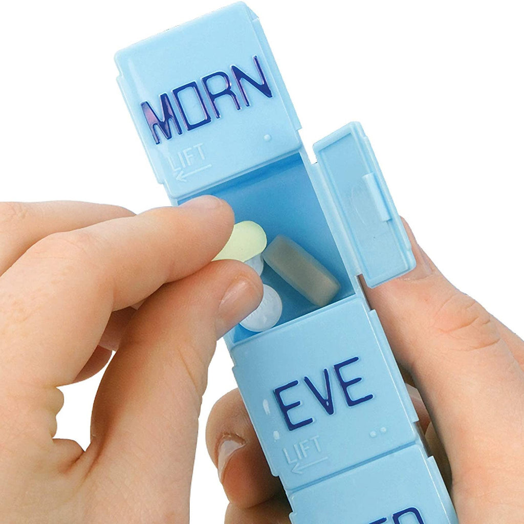 Apex Medi Tray Pill Organizer, Days of the Week / Morn, Noon, Eve, Bed 70027L