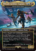 Admiral Beckett Brass (SLD-1561) - Secret Lair Drop / Edward, Jackdaw Captain (Borderless) Foil