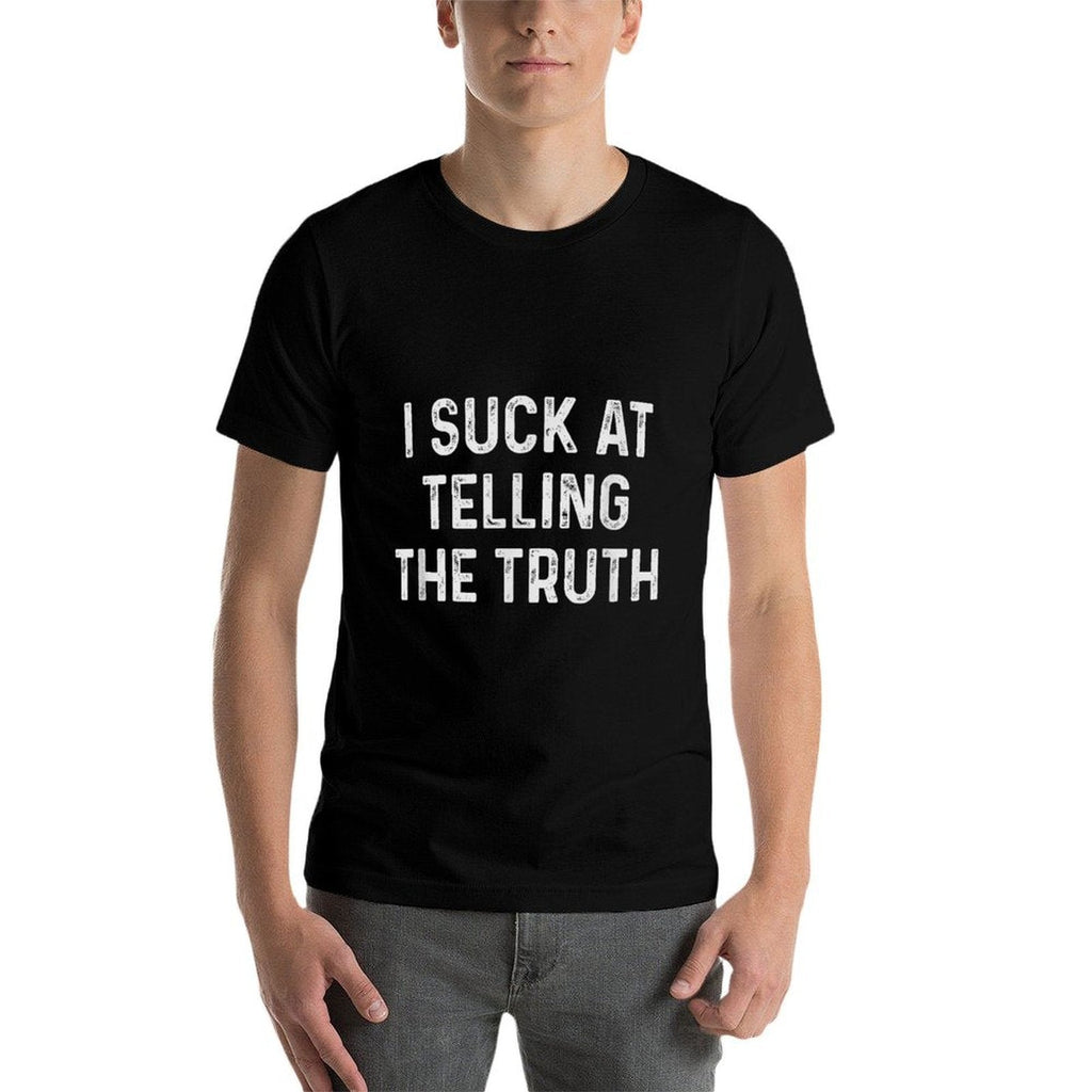 Lying Funny Liar  Stretchy T-Shirt