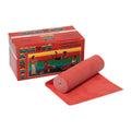 CanDo Red Light Exercise Band - 6 Yard Roll - Light Resistance Physical Therapy Band