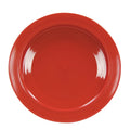 Red Inner-Lip Plate for Alzheimer's, High Contrast Dish for Increased Food Intake
