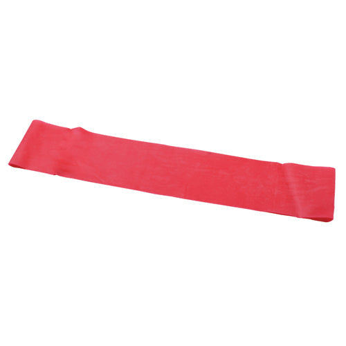 CanDo Red Light Exercise Loop - 15" Latex Resistance Band for Lower Body