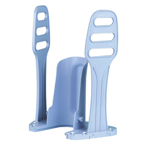 Stocking Aid with Heel Guide for Compression Hose - Easy On, Wide Cone, Long Handles