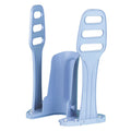 Stocking Aid with Heel Guide for Compression Hose - Easy On, Wide Cone, Long Handles