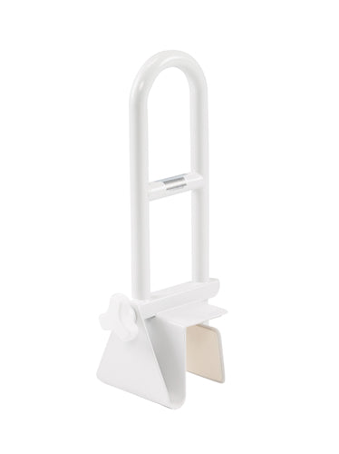 Adjustable Tub Rail Clamp-On Grab Bar - 14-17 Inch Height, 300 Lb Capacity