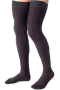 Jobst for Men 20-30 mmHg Thigh High Compression Stockings - Black - Medium