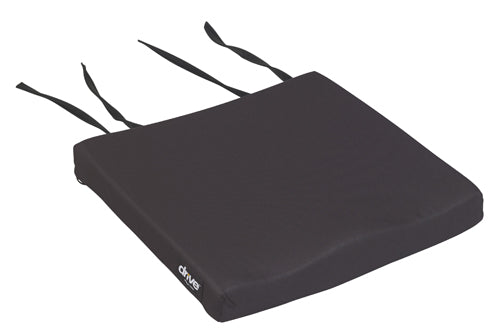 Molded Wheelchair Cushion 20 x 16 x 2 - High Resilient Foam for Pressure Relief & Stability