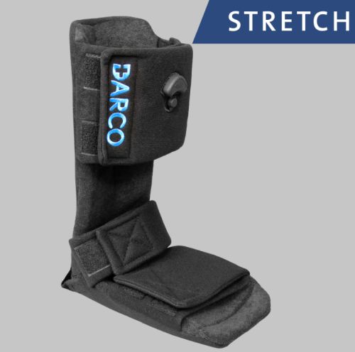 DARCO Plantar Fasciitis Night Splint - Black X-Large - Adjustable Dorsiflexion