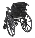 Adjustable Wheelchair Back Cushion with Lumbar Support - High Density Foam Pad