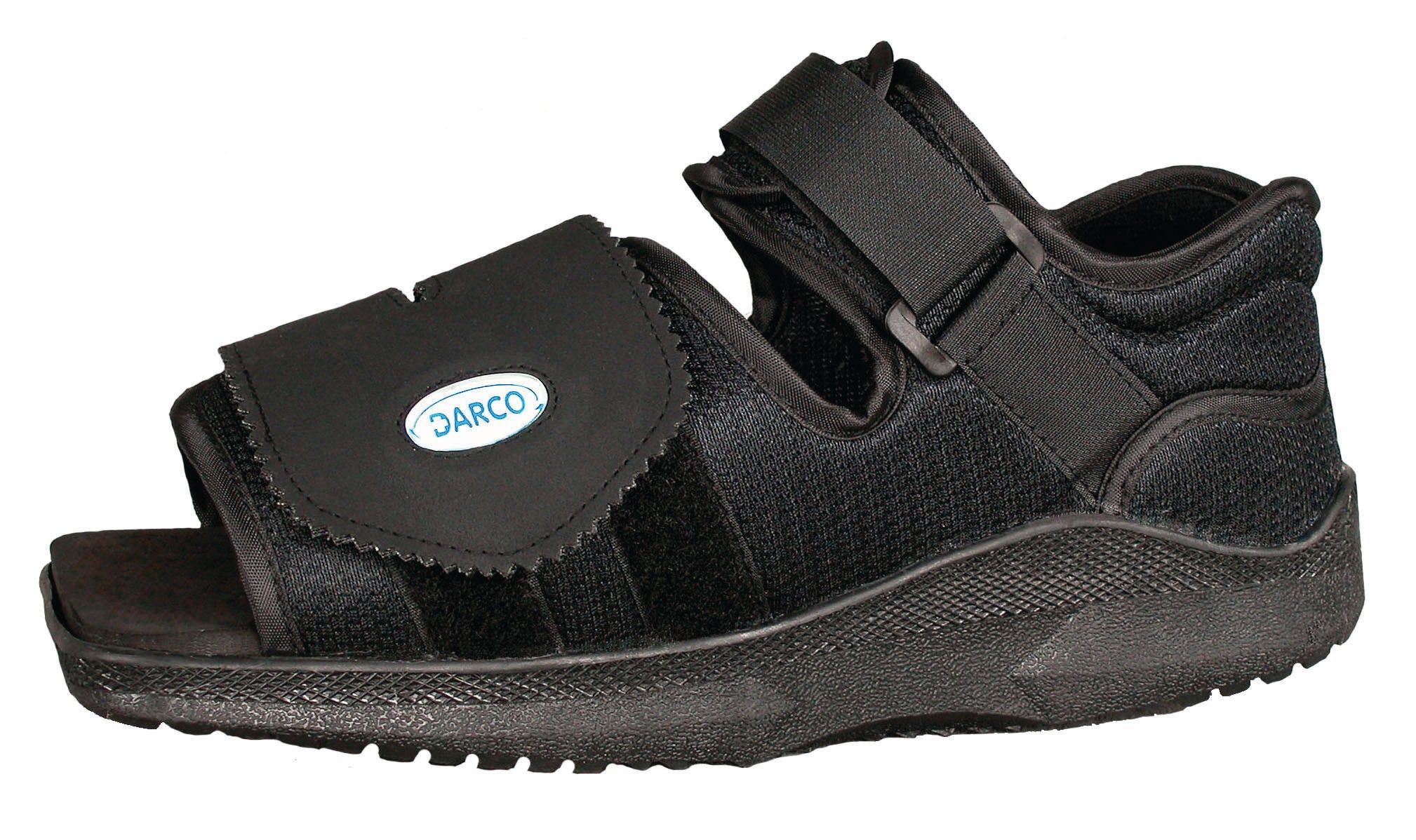 Darco Med-Surg Post-Op Shoe - Women's Black Square Toe, Medium (6.5-8)