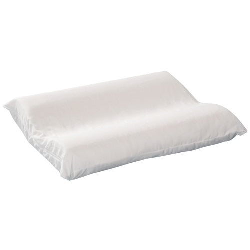 Contoured Cervical Pillow for Neck Pain Relief with Washable Cover