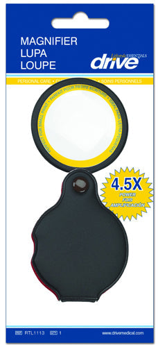 4.  5x Pocket Magnifier with Keyring - 50mm Lens for Everyday Use