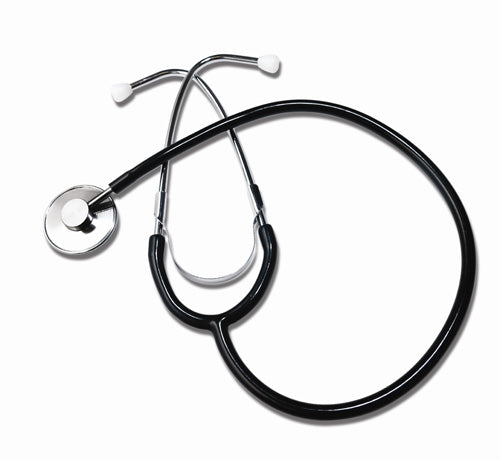 Green Single Head Stethoscope for Nurses - Lightweight Aluminum Chestpiece