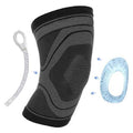Active Compression Knee Sleeve with Patella Gel Support & Flexible Stays - Medium