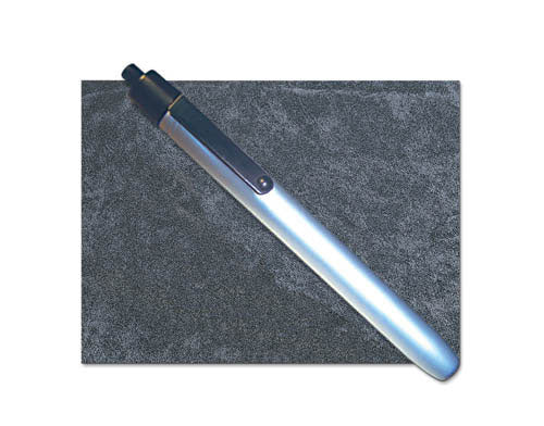 METALITE Penlight - Reusable, Pocket Clip, Brushed Aluminum - Includes AAA Batteries