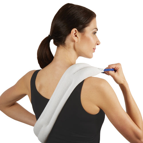 Hot & Cold Pack for Pain Relief - Reusable, Long-Lasting 23 L x 4 1/4 W