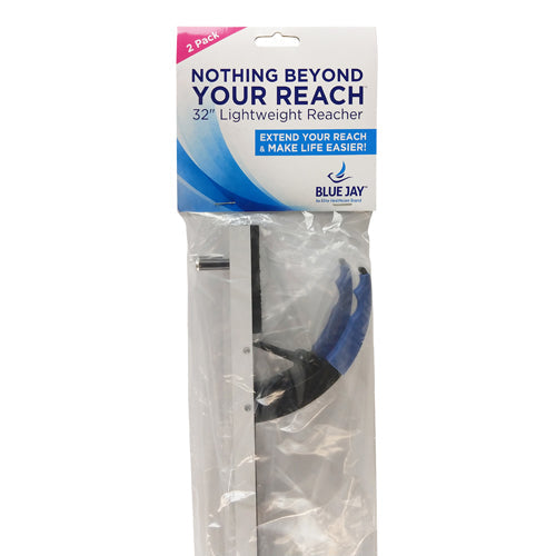 Lightweight 32" Reacher Grabber 2-Pack with Magnetic Tip | Long Arm Reaching Aid