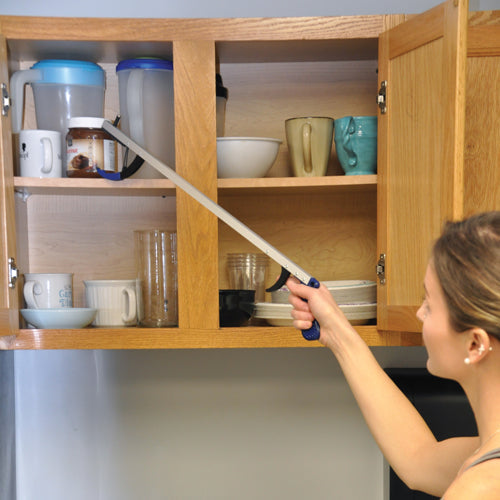 Lightweight 32" Reacher Grabber 2-Pack with Magnetic Tip | Long Arm Reaching Aid