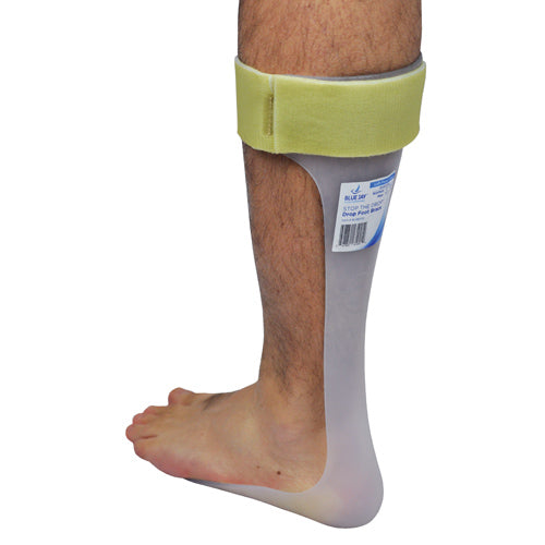 Drop Foot Brace Left Medium | Dorsiflexion Assist | Shoe Compatible | Men's 6.5-10 Women's 8-11.5