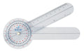 6" Plastic Goniometer 360 Degree - ISOM Physical Therapy Range of Motion Tool