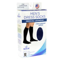 Men's Navy Compression Socks 20-30mmHg - Extra Large - Firm Support & Circulation