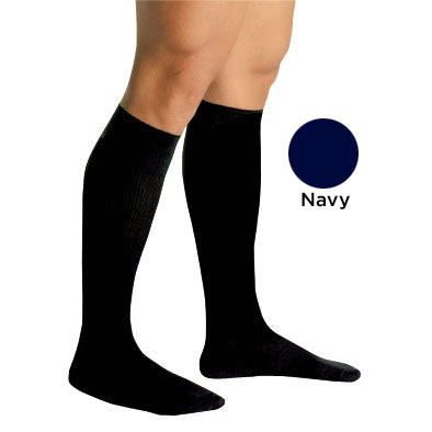 Men's Navy Compression Socks 20-30mmHg - Extra Large - Firm Support & Circulation