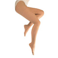 Ladies' Beige Sheer Firm Support Tall Pantyhose 20-30 mmHg - Compression Stockings for Varicose Veins & Swelling