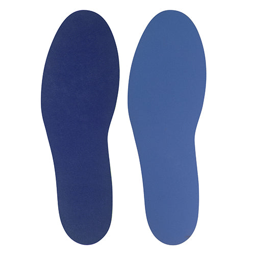FlatComfort Insoles Medium Pair - Women's 11/12, Men's 8/9 - PPT Shock Absorption & Moisture Wicking