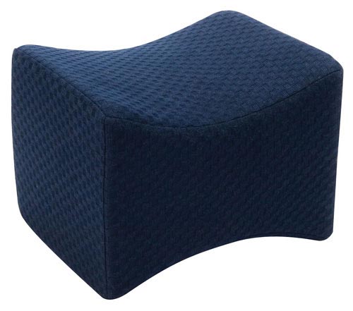 Knee Pillow for Pain Relief - Memory Foam Leg Positioner for Hip, Back & Joint Pain