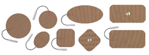 Uni-Patch Re-Ply Electrodes - 2x2 Square with Pigtail - Latex-Free, Self-Adhering (4-Pack)
