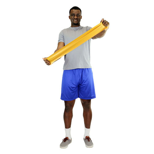 CanDo Gold XXX-Heavy Resistance Band - 25 Yard Dispenser - Rehabilitation & Strength Training