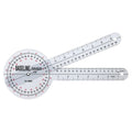 360 Degree Goniometer - 12 Inch Plastic - Physical Therapy Range of Motion Tool