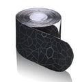 TheraBand Kinesiology Tape Pre-Cut Strips - (20) 2" x 10" Roll - Black/Gray - Athletic & Injury Support