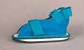 Cast Boot Open Toe - Large - Light Blue - Post-Op Shoe - Foot & Ankle Support