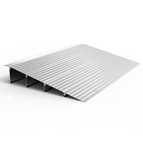 EZ Access Threshold Ramp 4" x 22.25" x 34" - Lightweight Aluminum Modular Entry Ramp