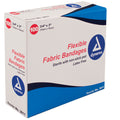 Flexible Fabric Bandages 3/4 x 3 Inches, Sterile, Latex-Free, 100 Count Box