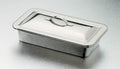 Stainless Steel Instrument Tray with Lid - 8.5 x 4.5 x 1.5 Inches